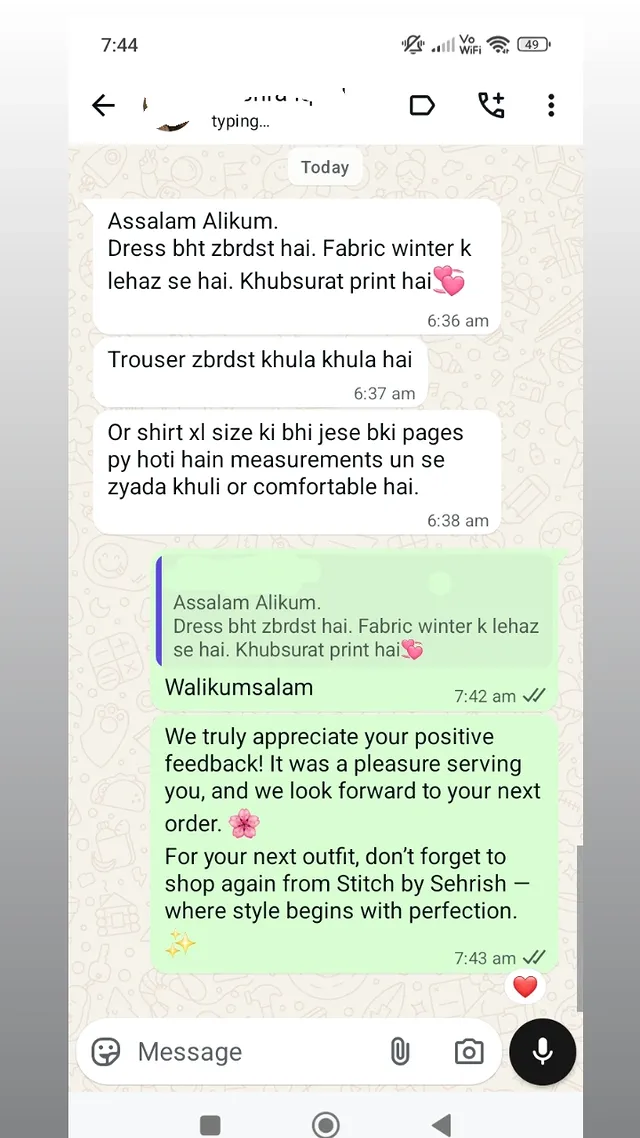 Customer Review