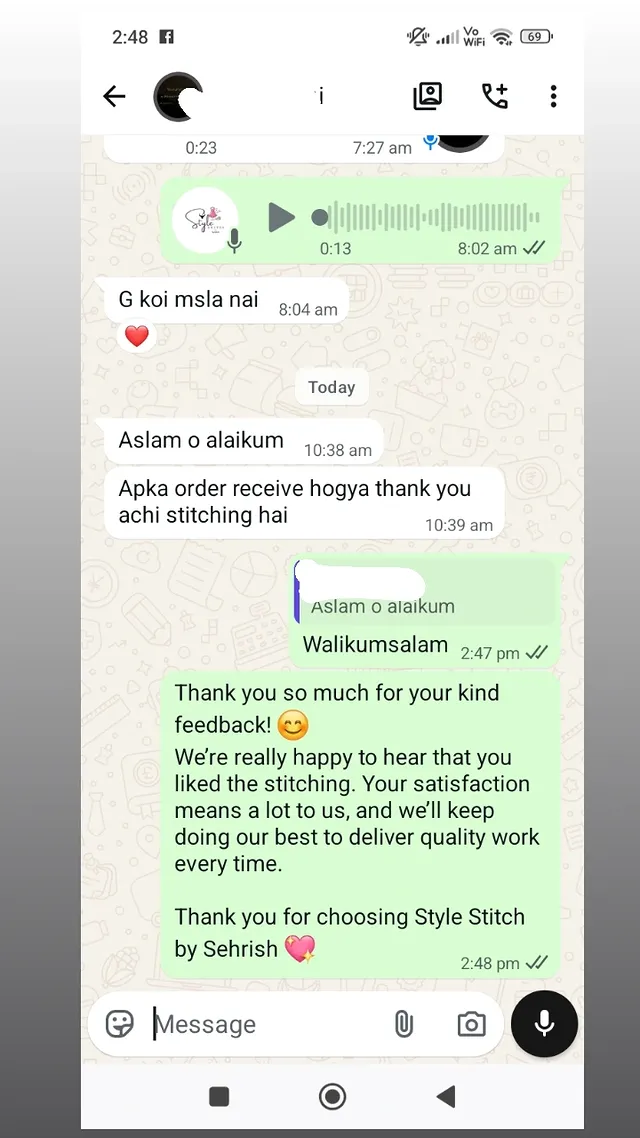 Customer Review